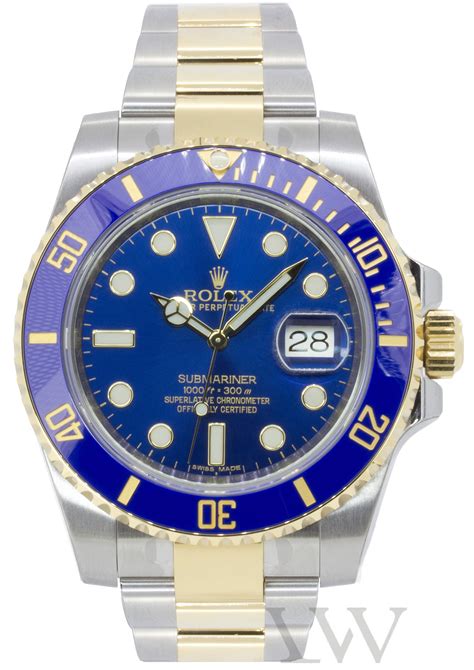 rolex submariner oyster perpetual blue